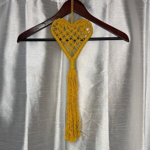 DreamCatcher Handmade Heart Yellow Gold Color